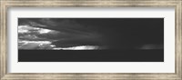 Dark storm clouds in the sky, New Mexico, USA Fine Art Print