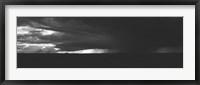 Dark storm clouds in the sky, New Mexico, USA Fine Art Print