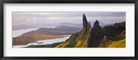 Old Man of Storr Mountains, Isle of Skye, Inner Hebrides, Highland Region, Scotland Fine Art Print