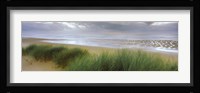 Storm clouds over the sea, Newburgh Beach, Newburgh, Aberdeenshire, Scotland Fine Art Print