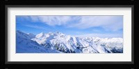 Snow covered Alps, Schonjoch, Tirol, Austria Fine Art Print