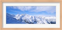 Snow covered Alps, Schonjoch, Tirol, Austria Fine Art Print