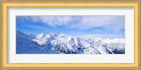 Snow covered Alps, Schonjoch, Tirol, Austria Fine Art Print