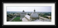 Cathedral in a city, Pisa Cathedral, Piazza Dei Miracoli, Pisa, Tuscany, Italy Fine Art Print
