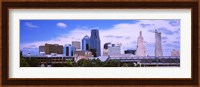 Skyscraper and Broadway Bridge in Kansas City, Missouri, USA 2012 Fine Art Print
