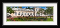 Garden outside a palace, Peterhof Grand Palace, St. Petersburg, Russia Fine Art Print