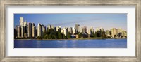 City skyline, Vancouver, British Columbia, Canada Fine Art Print