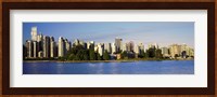 City skyline, Vancouver, British Columbia, Canada Fine Art Print
