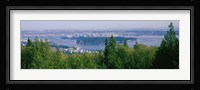 Vancouver viewed from from a far, British Columbia, Canada Fine Art Print