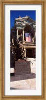Statue at Wyoming State Capitol, Cheyenne, Wyoming, USA Fine Art Print