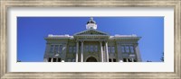 Low angle view of Missoula County Courthouse, Missoula, Montana, USA Fine Art Print