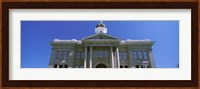 Low angle view of Missoula County Courthouse, Missoula, Montana, USA Fine Art Print