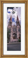 Facade of the Cathedral of St. Helena, Helena, Montana, USA Fine Art Print