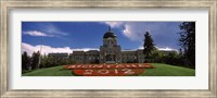 Formal garden in front of a government building, State Capitol Building, Helena, Montana, USA Fine Art Print