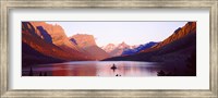 St. Mary Lake at US Glacier National Park, Montana, USA Fine Art Print