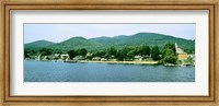 Lake George shore line, New York State, USA Fine Art Print