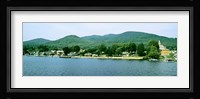 Lake George shore line, New York State, USA Fine Art Print