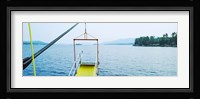 Lake George viewed from a steamboat, New York State, USA Fine Art Print