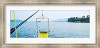 Lake George viewed from a steamboat, New York State, USA Fine Art Print
