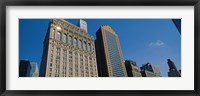 Buildings in a downtown district, New York City, New York State, USA Fine Art Print