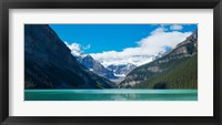 Lake Louise with Canadian Rockies in the background, Banff National Park, Alberta, Canada Fine Art Print