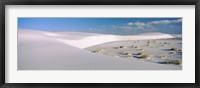 Clouds Over the White Sands Desert Fine Art Print