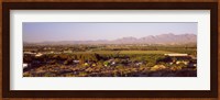 Overview of Alamogordo, Otero County, New Mexico, USA Fine Art Print