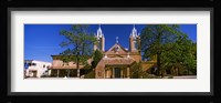 Facade of a church, San Felipe de Neri Church, Old Town, Albuquerque, New Mexico, USA Fine Art Print