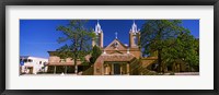 Facade of a church, San Felipe de Neri Church, Old Town, Albuquerque, New Mexico, USA Fine Art Print