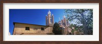 Low angle view of a church, San Felipe de Neri Church, Old Town, Albuquerque, New Mexico, USA Fine Art Print