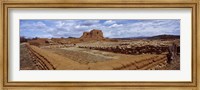 Church ruins, Pecos National Historical Park, New Mexico, USA Fine Art Print