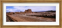 Landscape view of church ruins, Pecos National Historical Park, New Mexico, USA Fine Art Print
