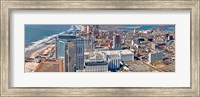 Aerial view of a city, Atlantic City, New Jersey, USA Fine Art Print