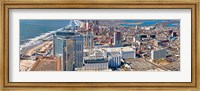 Aerial view of a city, Atlantic City, New Jersey, USA Fine Art Print