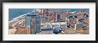 Aerial view of a city, Atlantic City, New Jersey, USA Fine Art Print