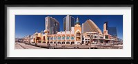 Trump's Taj Mahal Casino along the Boardwalk, Atlantic City, New Jersey, USA Fine Art Print