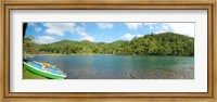 Rowboats in a pond, Las Terrazas, Pinar Del Rio Province, Cuba Fine Art Print
