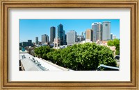 Skyscrapers in a city, Cumberland Street, Sydney, New South Wales, Australia Fine Art Print