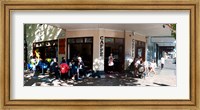 Cafe on Oxford Street next to Paddington Uniting Church, Sydney, New South Wales, Australia Fine Art Print