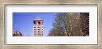 Low angle view of a government building, Civil Courts Building, St. Louis, Missouri, USA Fine Art Print