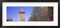 Low angle view of a government building, Civil Courts Building, St. Louis, Missouri, USA Fine Art Print