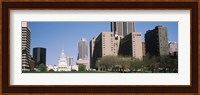 Government building in a city, Old Courthouse, St. Louis, Missouri Fine Art Print