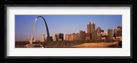 Gateway Arch along Mississippi River, St. Louis, Missouri, USA 2013 Fine Art Print