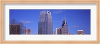 Pinnacle at Symphony Place and BellSouth Building at downtown Nashville, Tennessee Fine Art Print