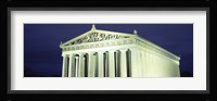 Nashville Parthenon at night, Centennial Park, Nashville, Tennessee, USA Fine Art Print