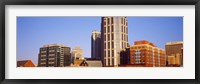 Buildings in a downtown district, Nashville, Tennessee, USA 2013 Fine Art Print