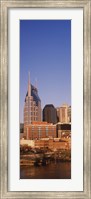 Buildings in a city, BellSouth Building, Nashville, Tennessee, USA Fine Art Print