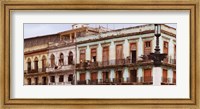 Low angle view of buildings, Havana, Cuba Fine Art Print