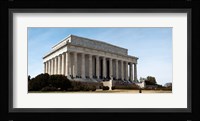 Facade of the Lincoln Memorial, The Mall, Washington DC, USA Fine Art Print