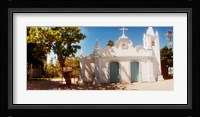 Facade of a small church, Salvador, Bahia, Brazil Fine Art Print